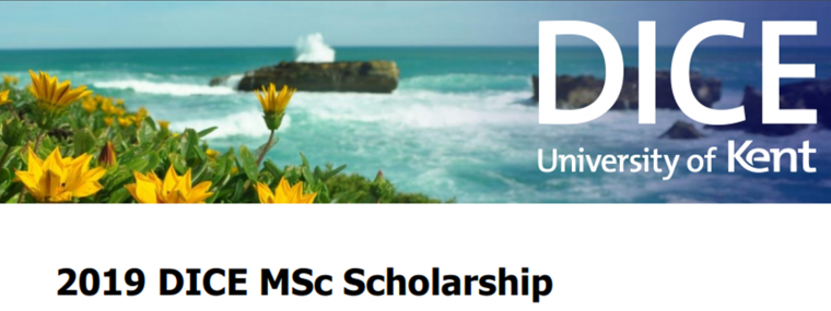 DICE MSc Scholarship 2019